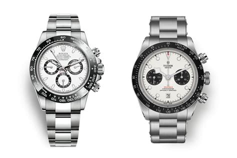 tudor heritage black bay chrono vs rolex daytona|rolex tudor vs daytona.